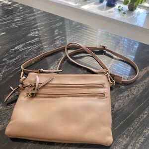Elegant Tan Crossbody Bag